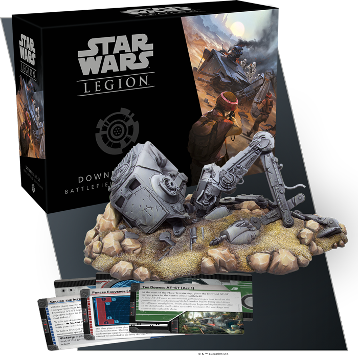 Star Wars : Legion - Downed AT-ST Battlefield Expansion